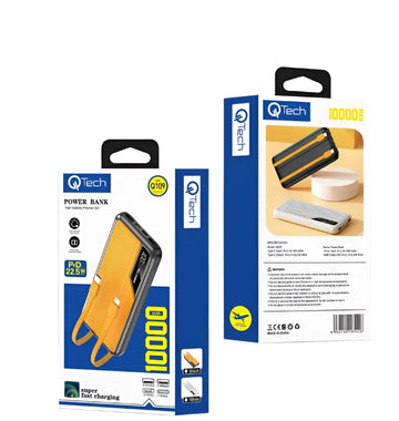 Power Bank 10000 mAh Original With 3 Gifts - Black Mark Store