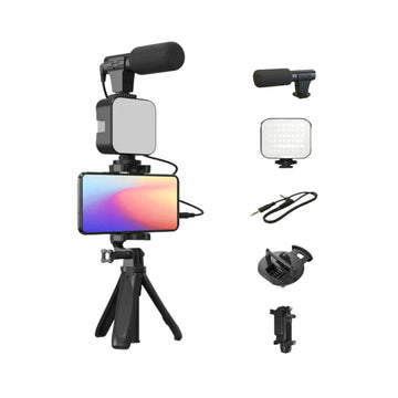 Vlogging Video Making Kit With 3 Gifts - Black Mark Store