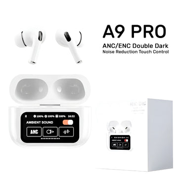 A9 Pro Max ANC Lcd With 3 Gifts - Black Mark Store