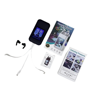 TF20 Box 3in1 Earbuds With Power Bank & Multimedia Display