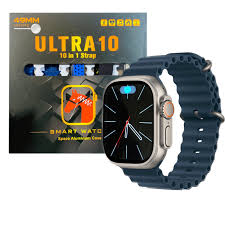 Ultra 10-in-1 Smart Watch With 3 Gifts - Black Mark Store