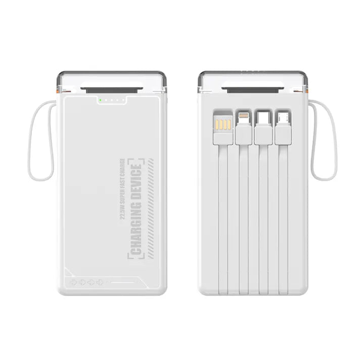 Power Bank 10000 mAh Original Led With 3 Gifts - Black Mark Store