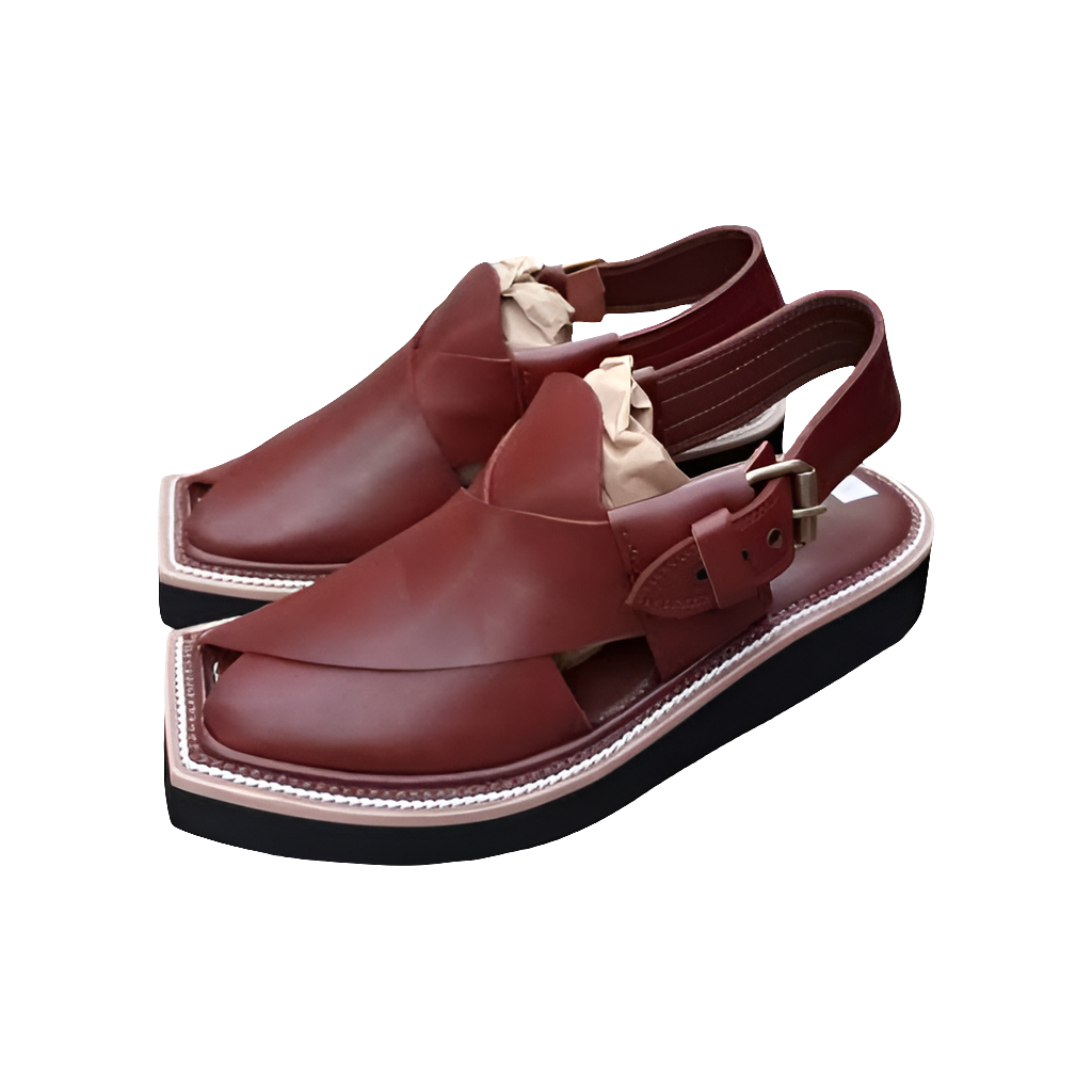 Kaptan Peshawri Chappal - Black Mark Store