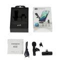 K8 Wireless Microphone 2 IN 1 With 3 Gifts - Black Mark Store