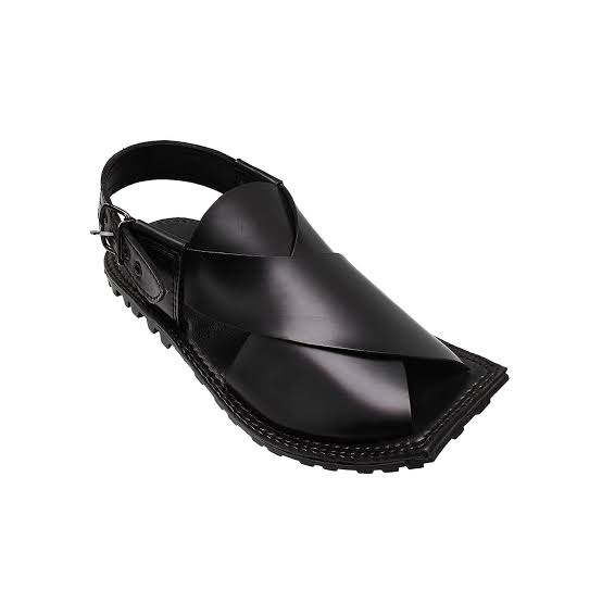 Jeep Sole Peshawri Chappal - Black Mark Store